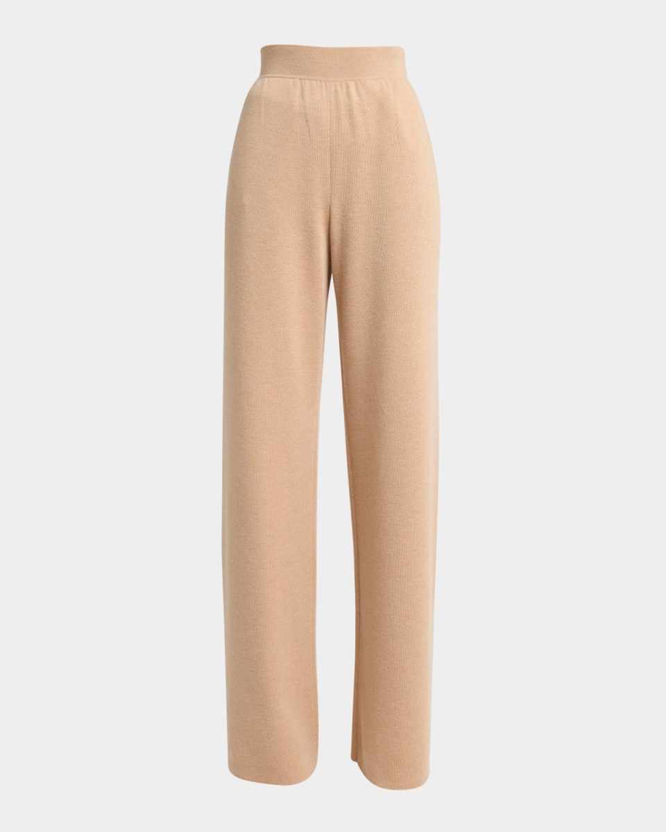 Cocooning Delicate Cashmere-Silk Trousers