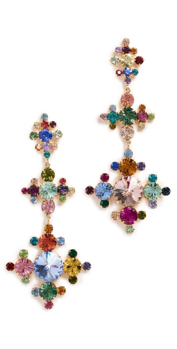 Jennifer Behr Valencia Earrings Multi