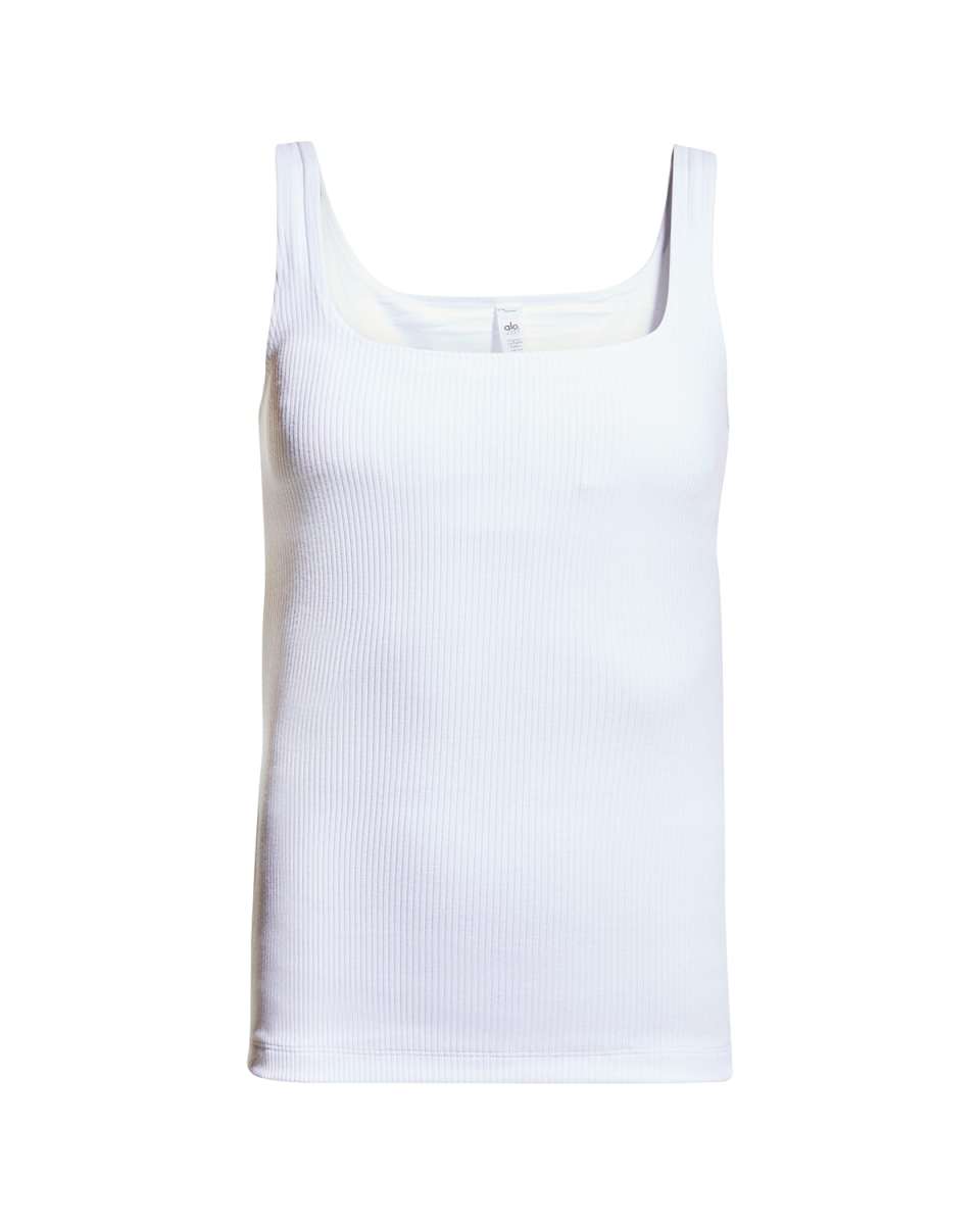 Minimalist Ribbed Tank