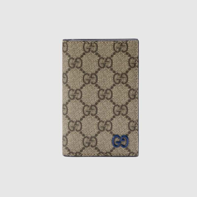 Gucci LONG CARD CASE WITH GG DETAIL