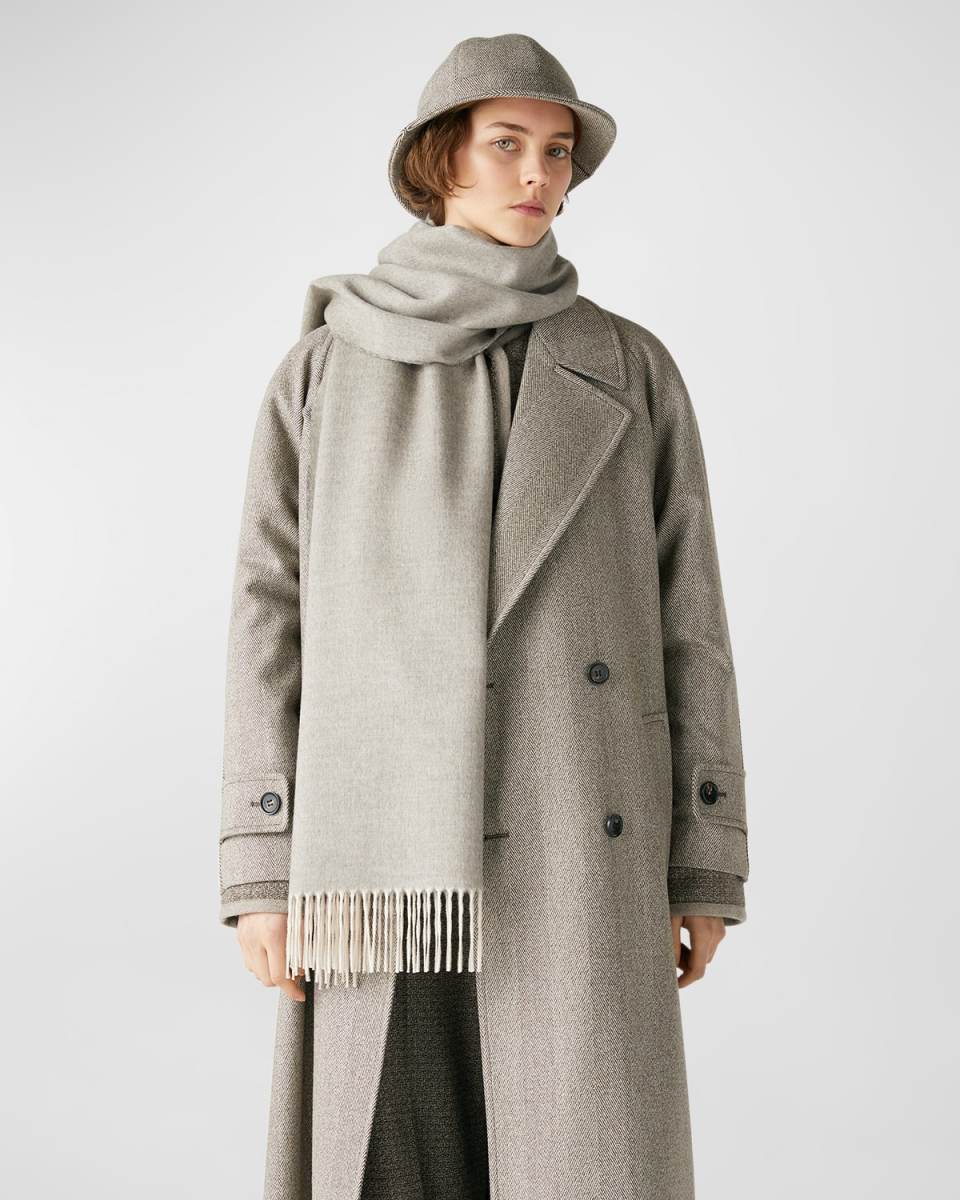 Two-Tone Cashmere Stole