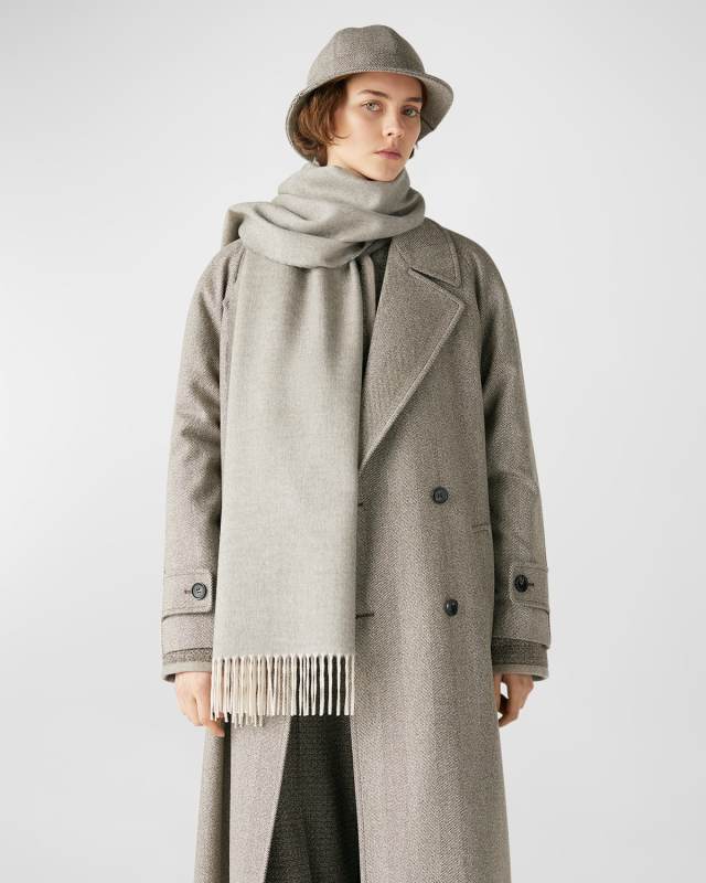 Two-Tone Cashmere Stole