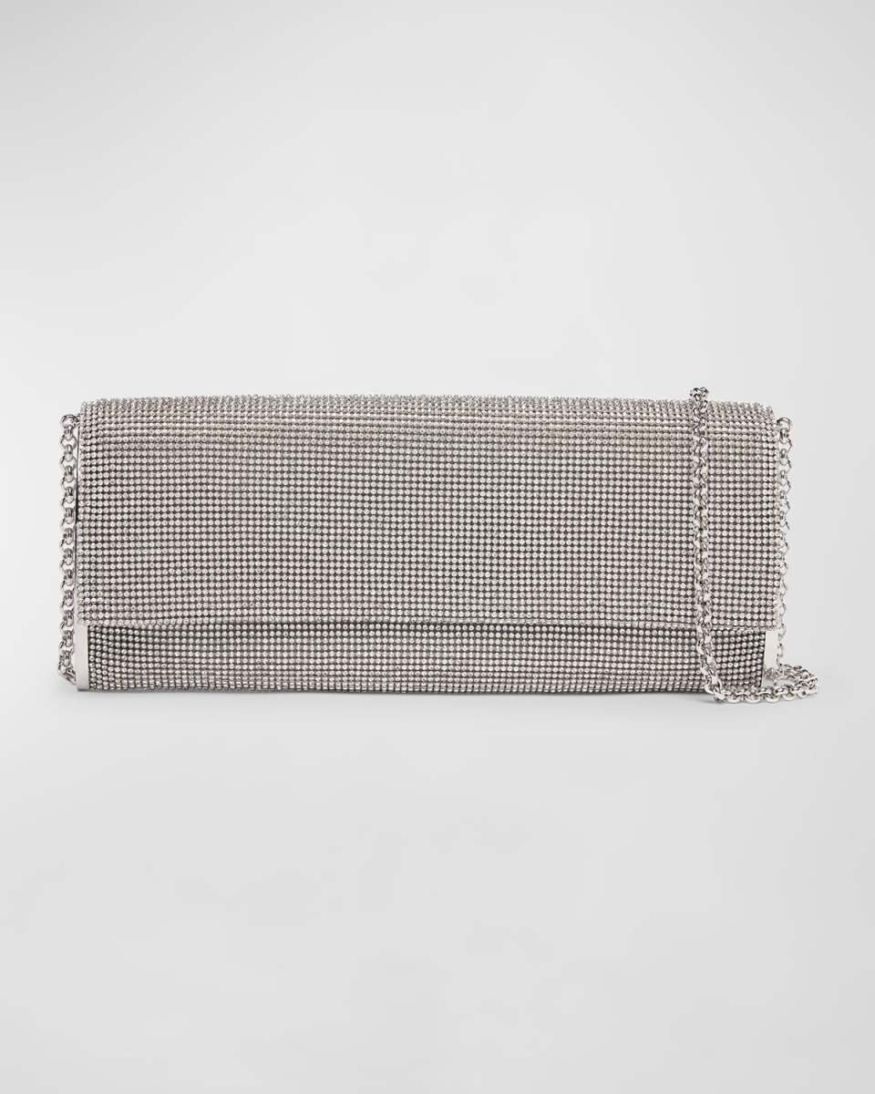 Kate Mesh Crystals Clutch Bag