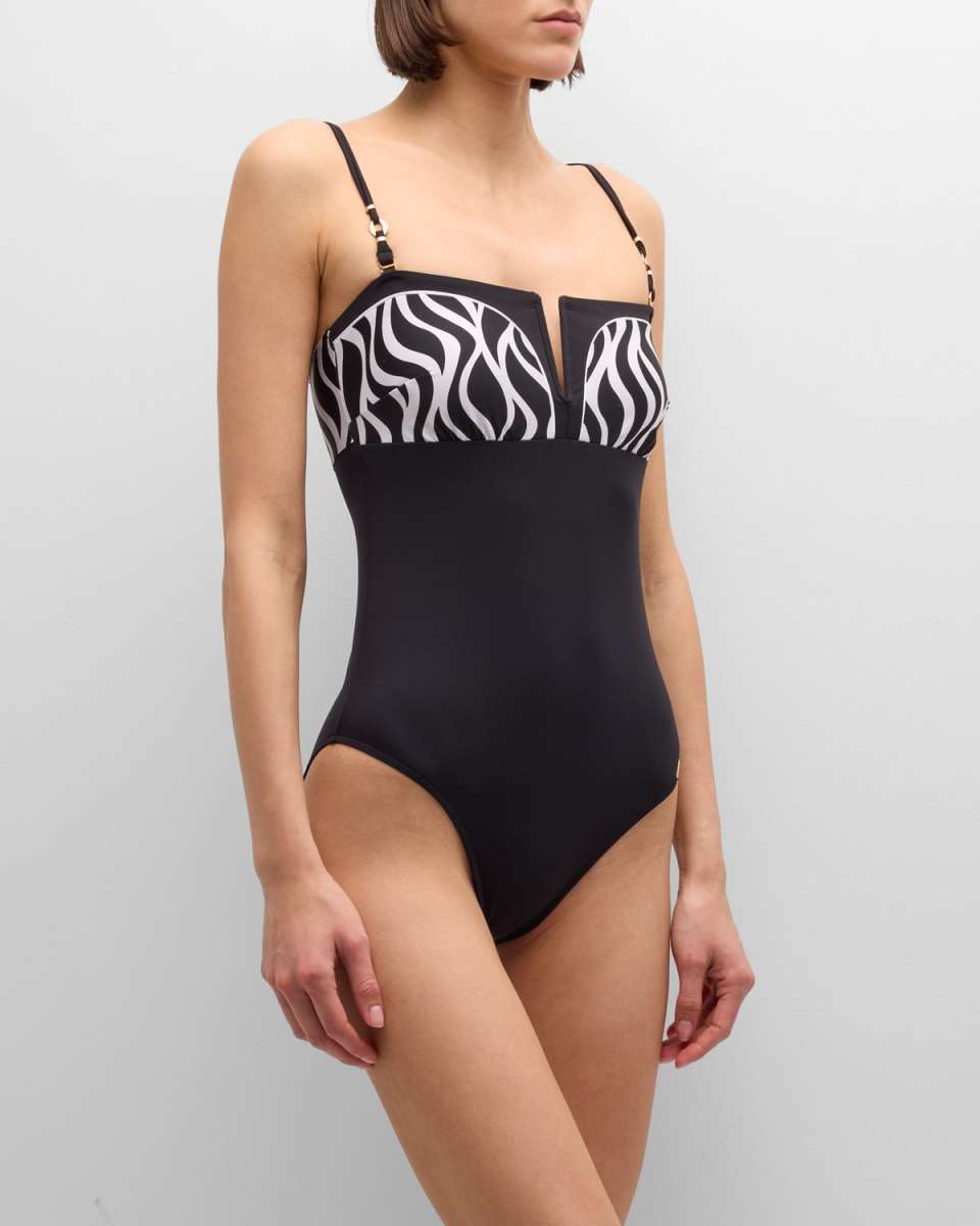 Ondes Marines Soft Cup One-Piece Swimsuit