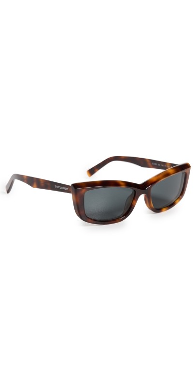 Saint Laurent SL 658 Sunglasses Havana/Havana/Black