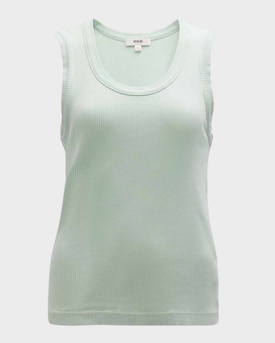 Poppy Scoop-Neck Tank Top