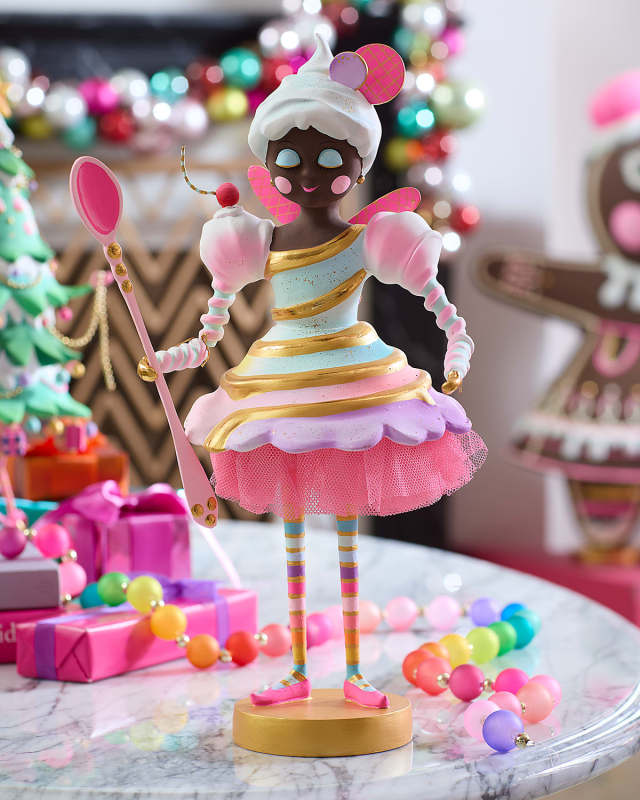 Black Lickowish Tabletop Figurine, 16"