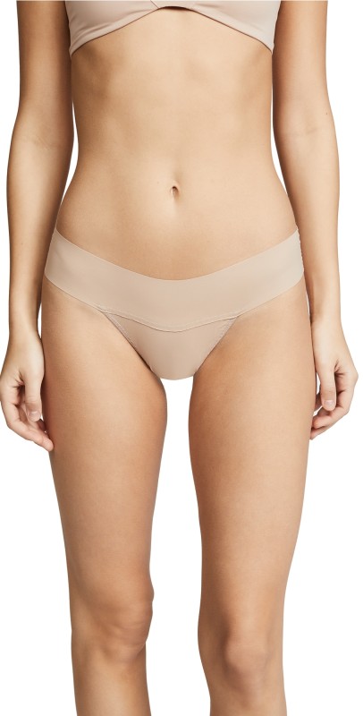 Hanky Panky Hanky Panky Bare Eve Natural Rise Thong Taupe