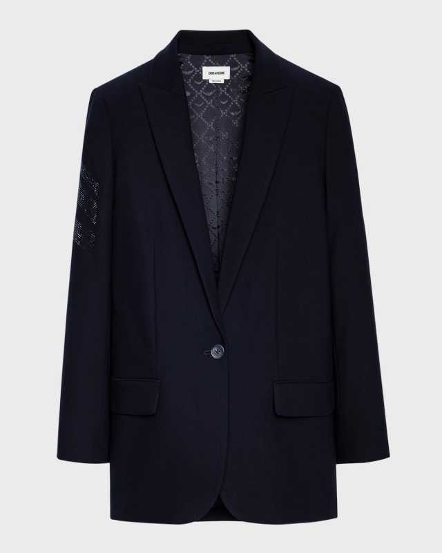 Viva Arrow Strass Blazer