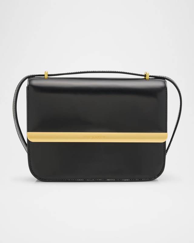 Remy Flap Leather Crossbody Bag