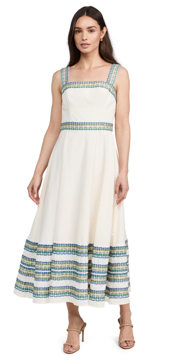 Shoshanna Christina Dress Ivory