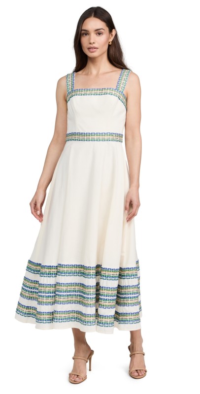 Shoshanna Christina Dress Ivory