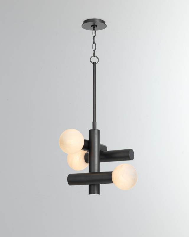 Dion 20" 3-Light Chandelier