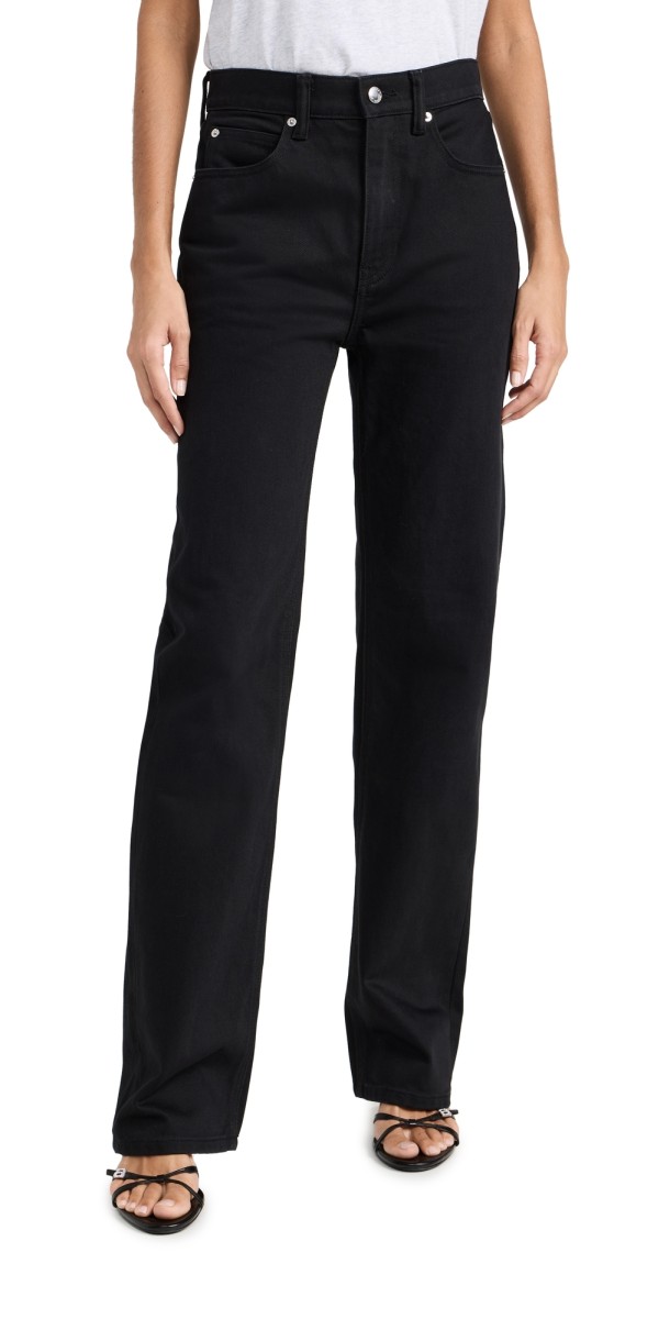 Alexander Wang Ez - Mr Relaxed St Jeans Washed Black