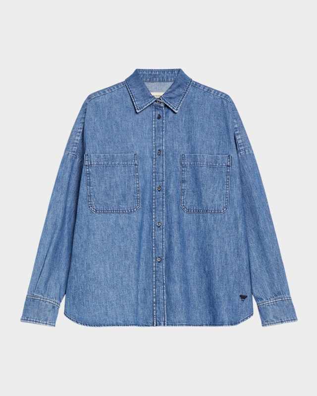 Landa Denim Button-Up Shirt