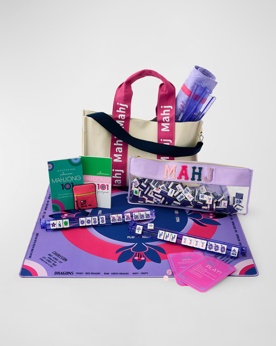 Lilac Soiree Ultimate Mahjong Set