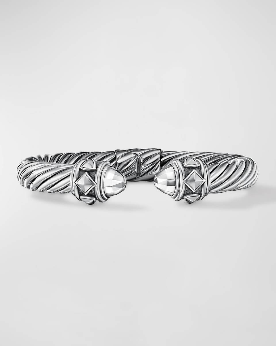 Renaissance Cable Bracelet in 18K Rose Gold, 9mm