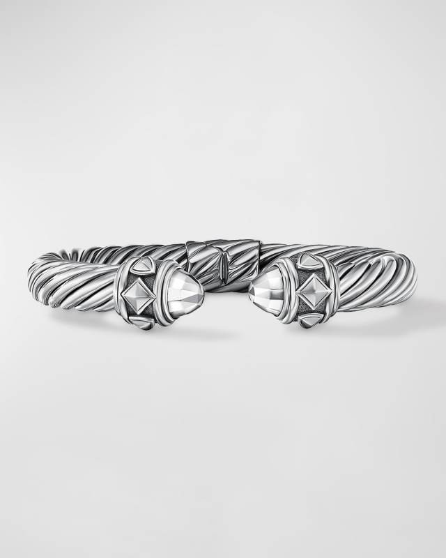 Renaissance Cable Bracelet in 18K Rose Gold, 9mm