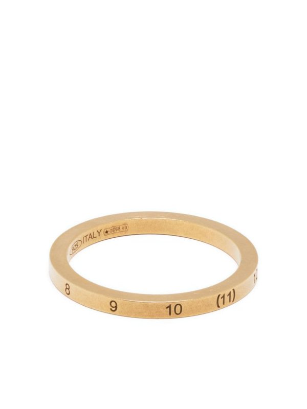 Numerical semi-polished ring