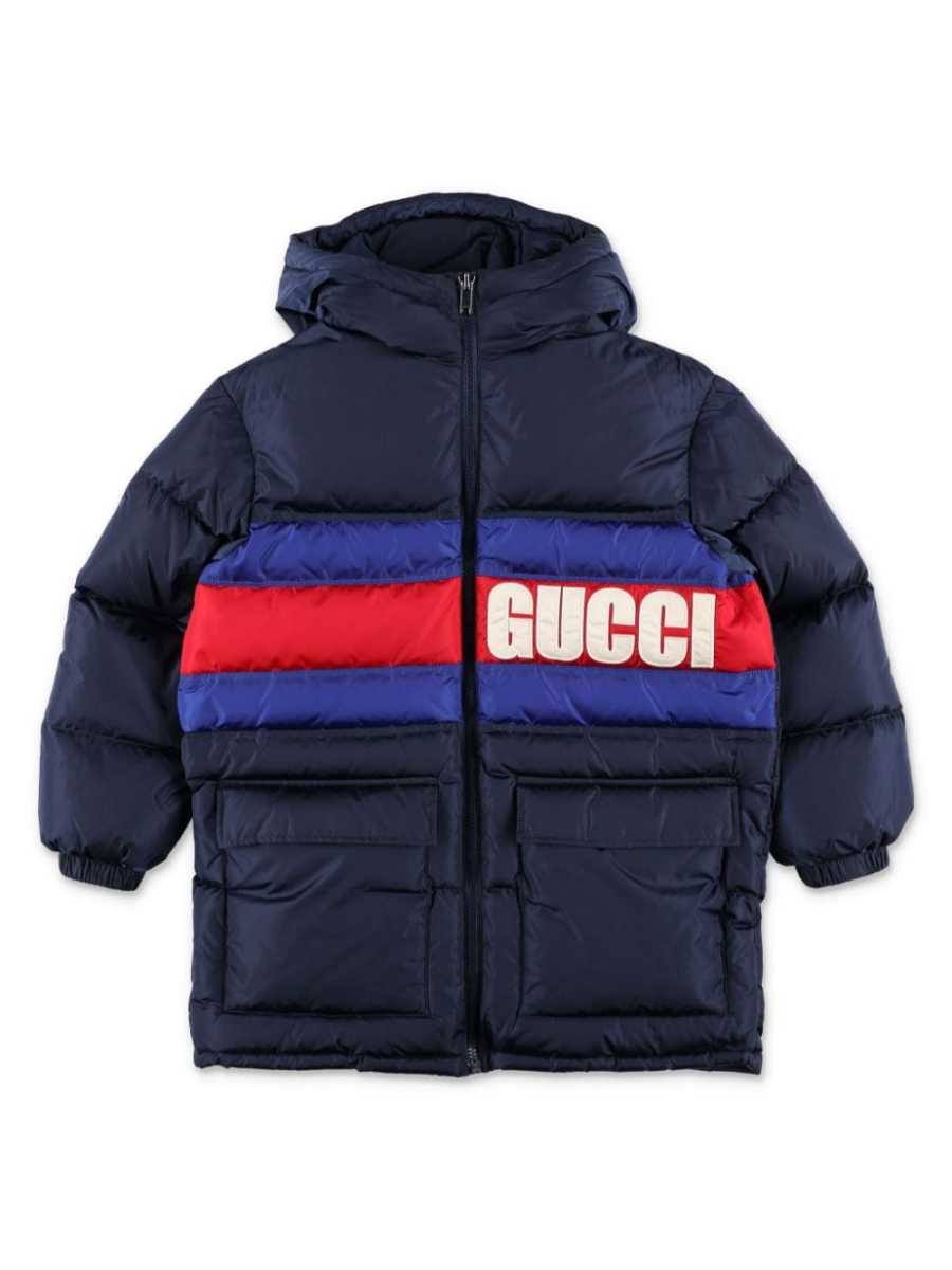 hooded padded jacket
