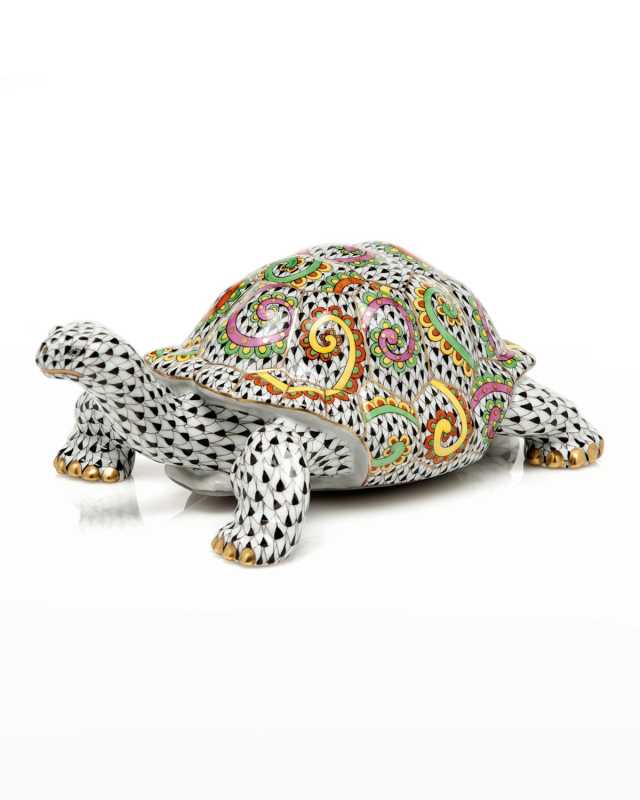 Kaleidoscope Turtle Figurine