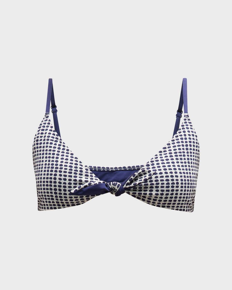 Sara Tie-Front Bikini Top