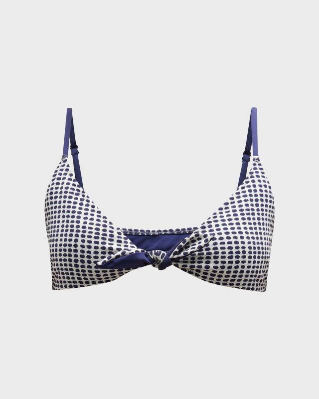 Sara Tie-Front Bikini Top