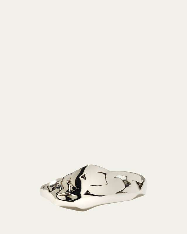 Molten Chain Double Ring