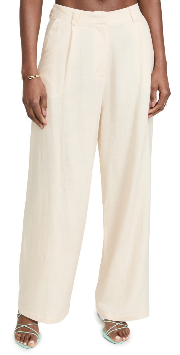Lioness La Quinta Pants Off White