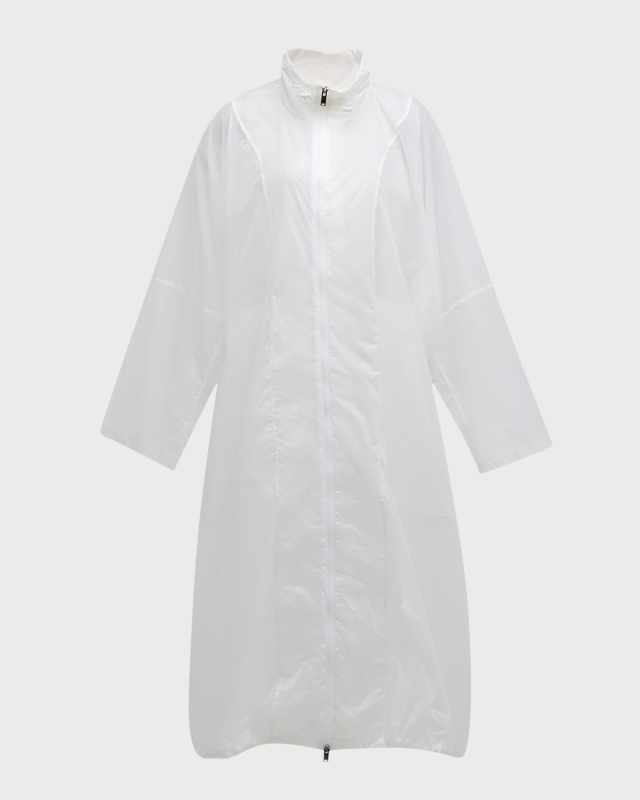 Silva Oversized Long Zip Coat