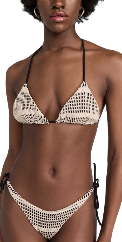 Peixoto Fifi Bikini Top Tyrona Tan