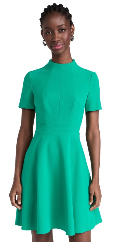 Black Halo Mayra Dress Agave Green