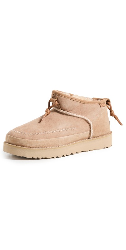 UGG Ultra Mini Crafted Regenerate Unisex Slippers Sand
