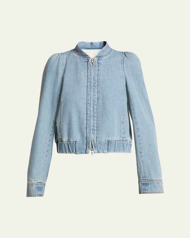 Volca Denim Bomber Jacket
