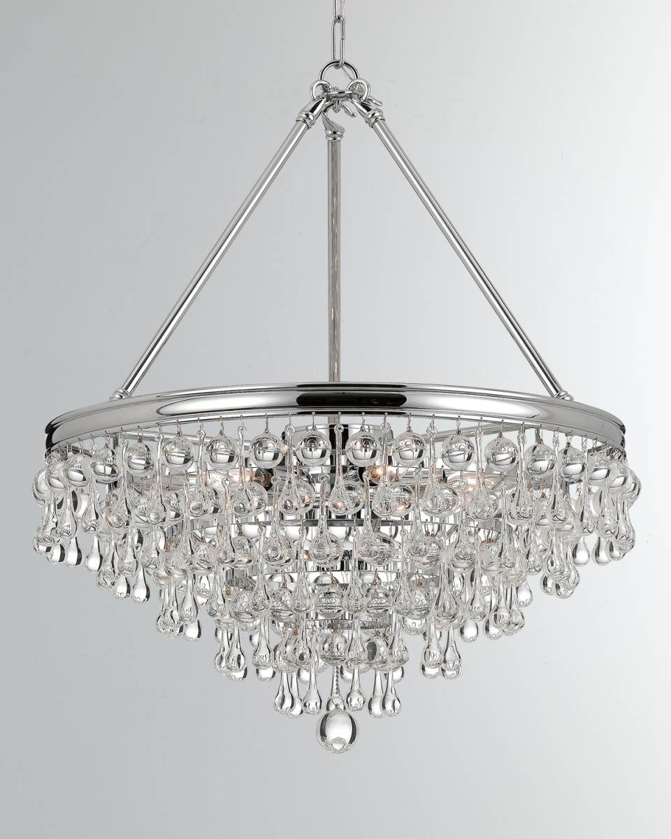 Calypso 6-Light Crystal Chandelier