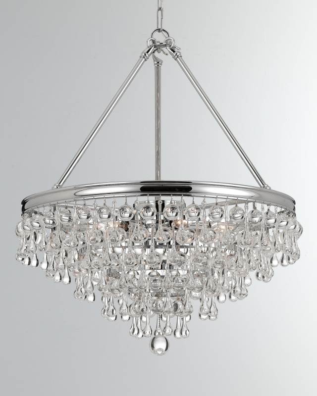 Calypso 6-Light Crystal Chandelier