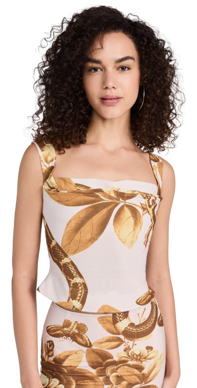 Miaou Imogene Corset Eden Print