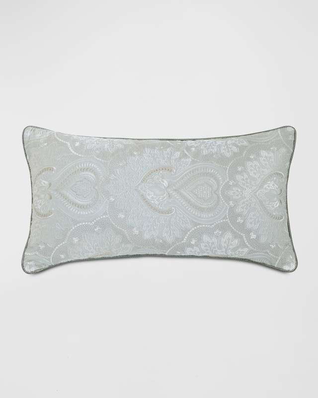 Danae Embroidered Decorative Pillow