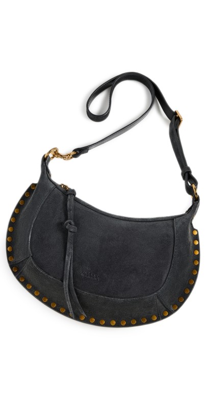 Isabel Marant Oskan Moon Bag Anthracit