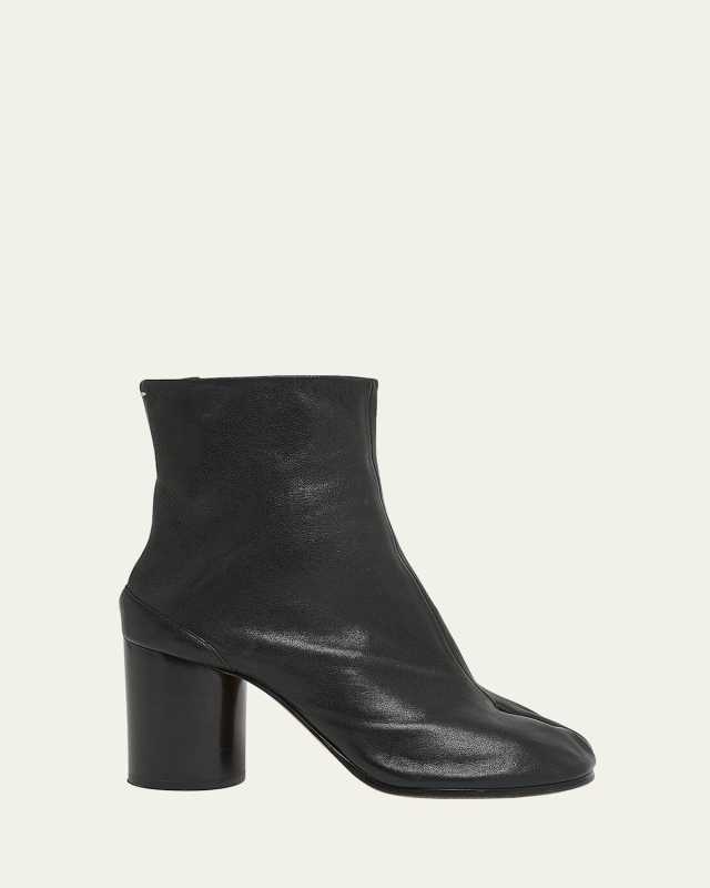 Tabi Leather Ankle Boots