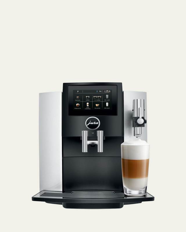 S8 Automatic Coffee Machine Chrome