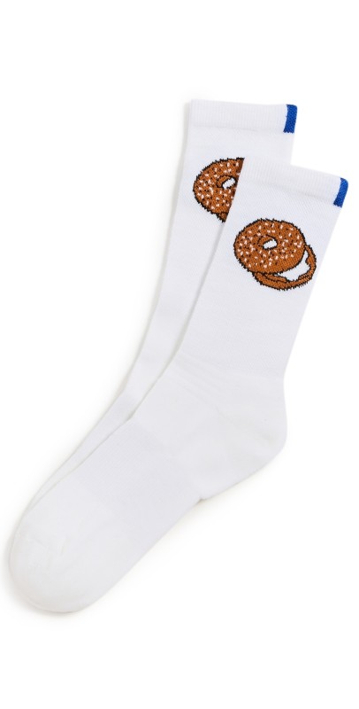 KULE The Bagel Socks White