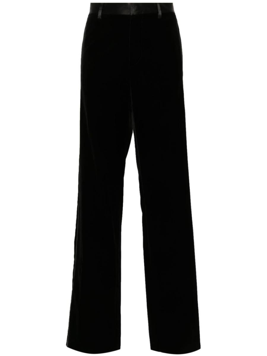 straight-leg trousers