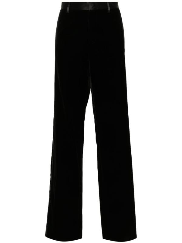 straight-leg trousers