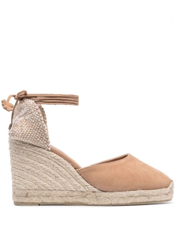 wedge heel espadrilles