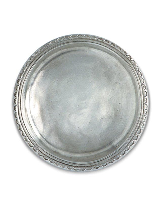 Scallop Rimmed Bottle Coaster