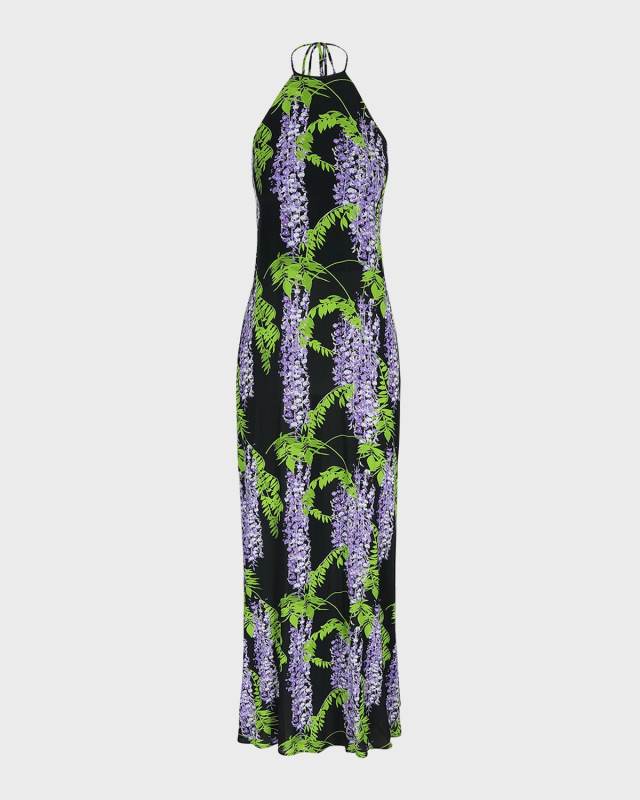 Frannie Floral Print Maxi Dress