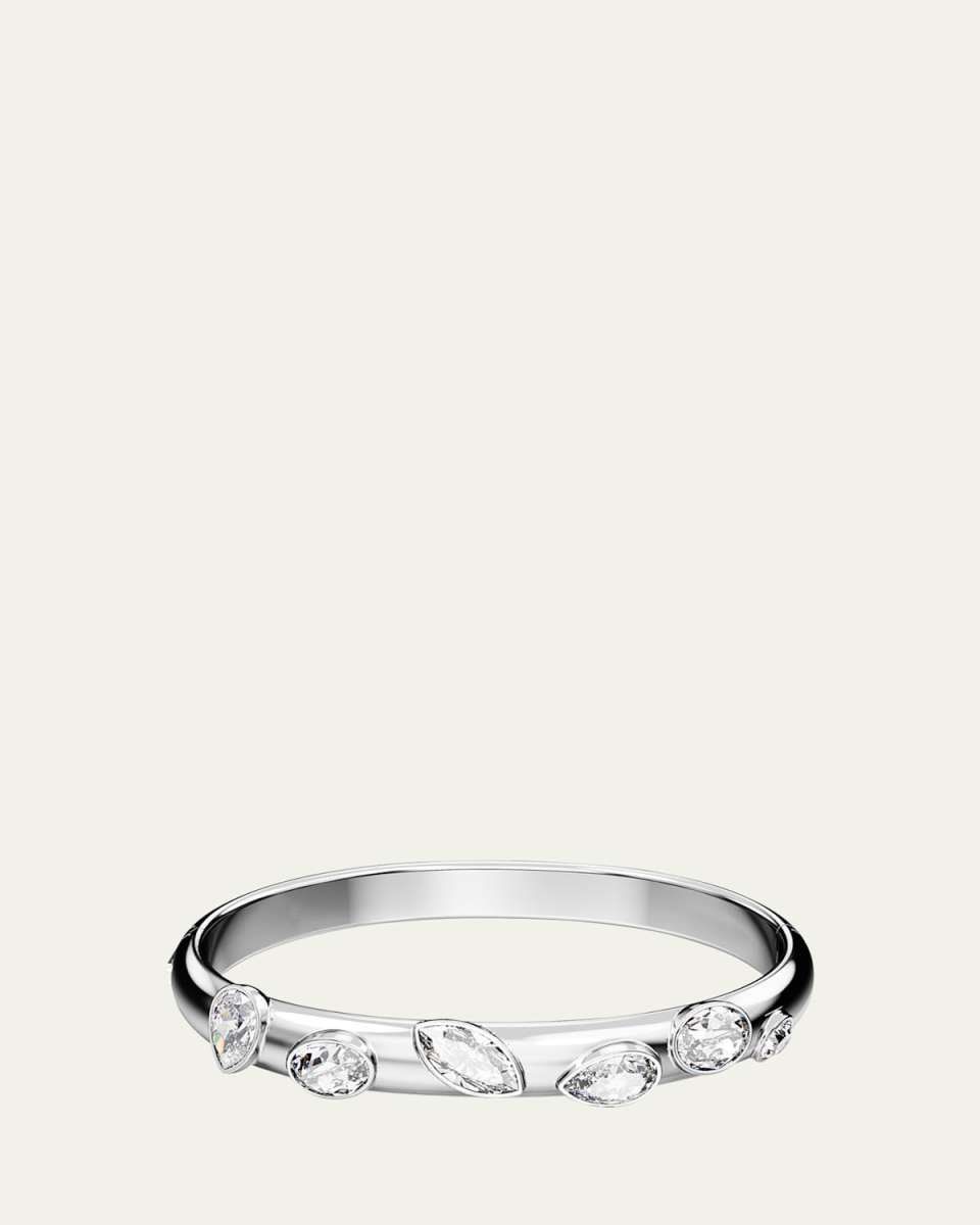Dextera Mix-Cut Crystal Bangle Bracelet