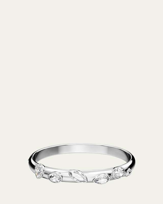 Dextera Mix-Cut Crystal Bangle Bracelet