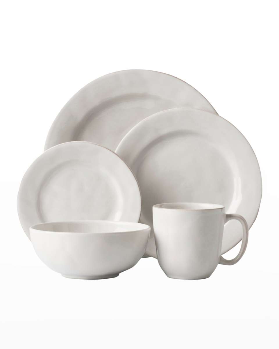 Puro 5pc Place Setting - Whitewash